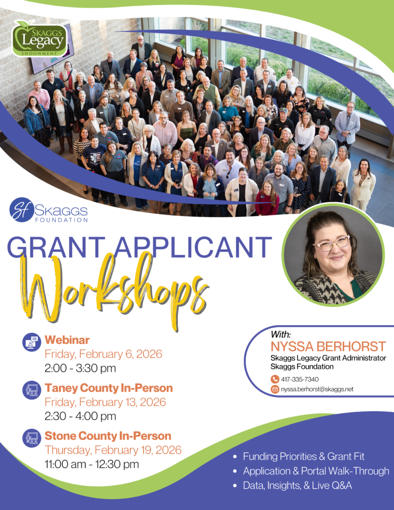 Grant Applicant Workshop Flyer