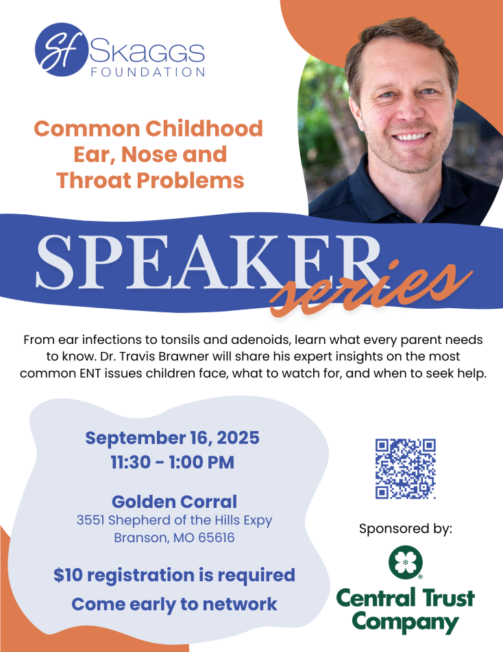 Speaker Series Dr. Brawner 2025 - Skaggs Foundation